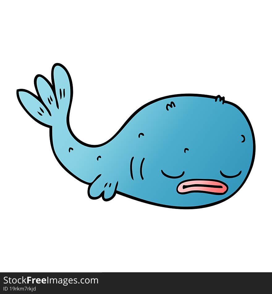 cartoon doodle of a fish