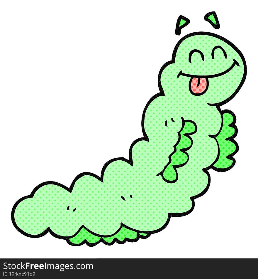 cartoon caterpillar