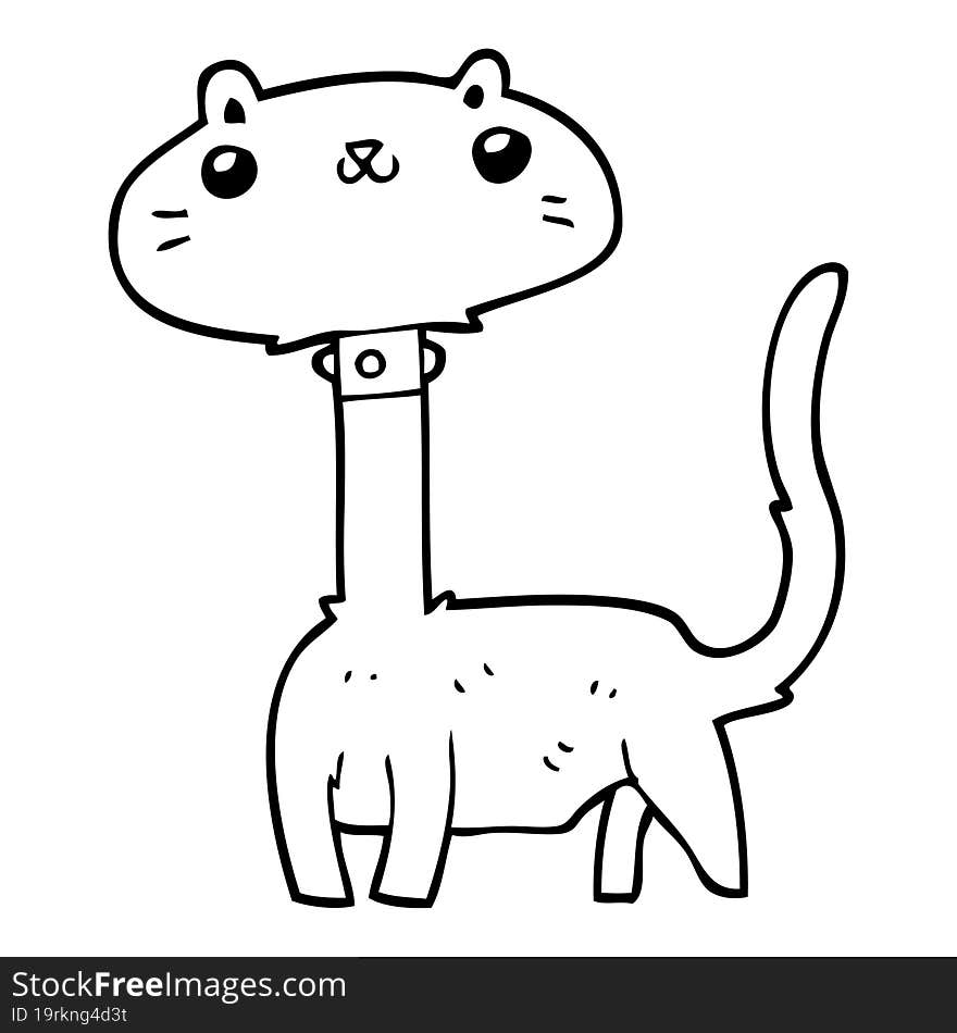 cartoon cat