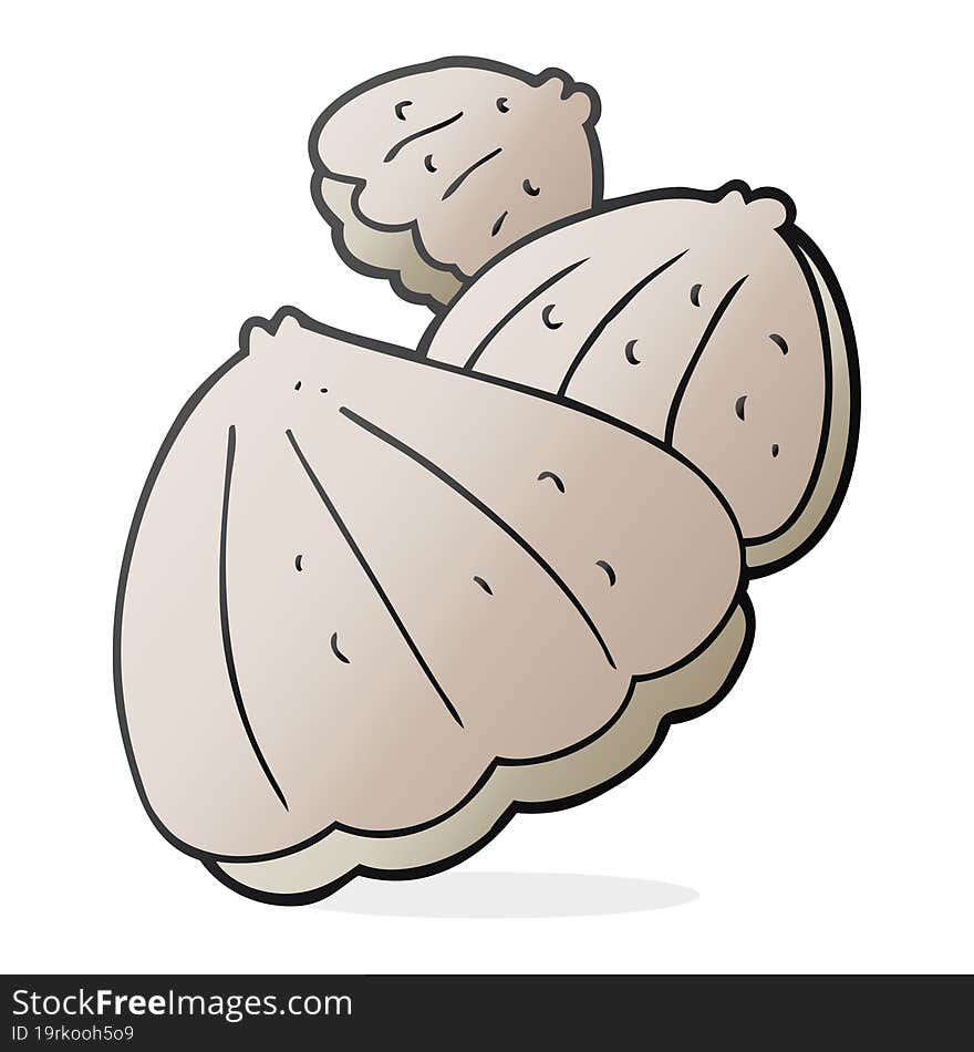 Cartoon Oysters