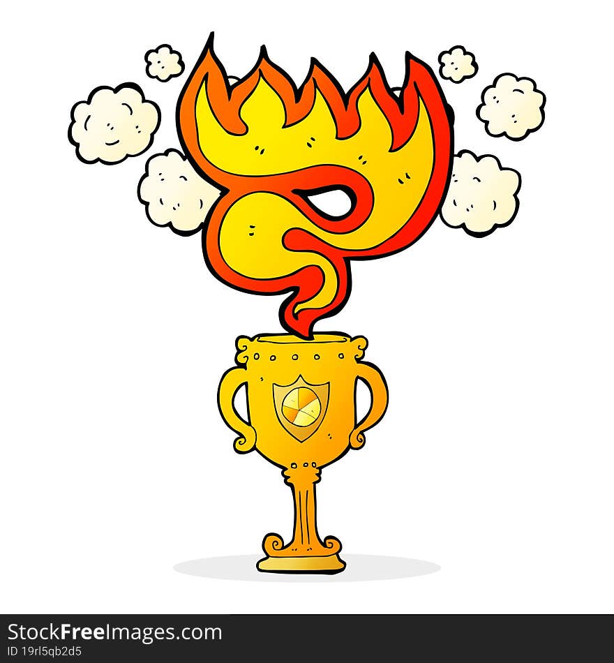 cartoon trophy