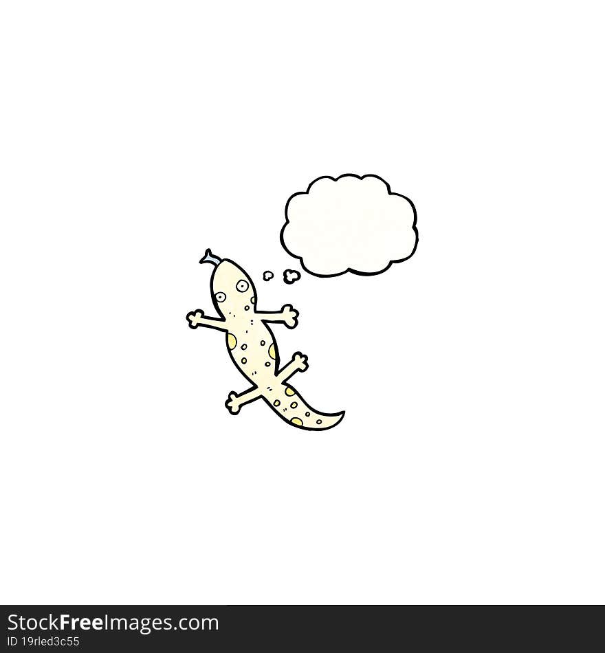 cartoon lizard