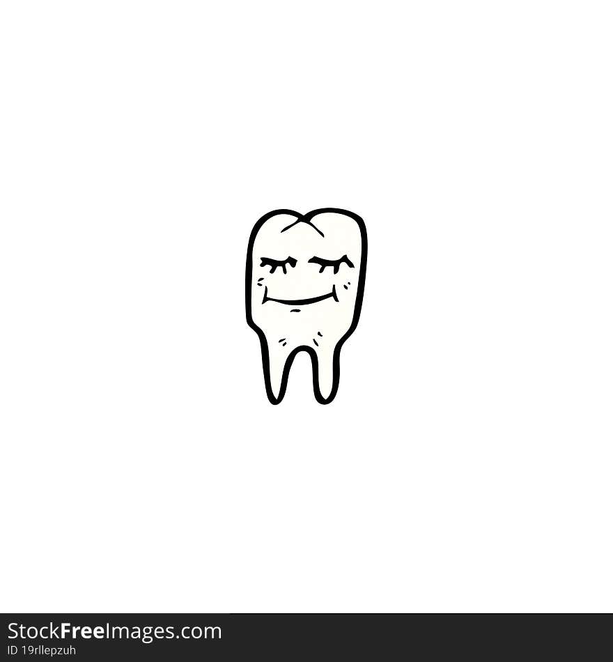 Cartoon Happy Tooth