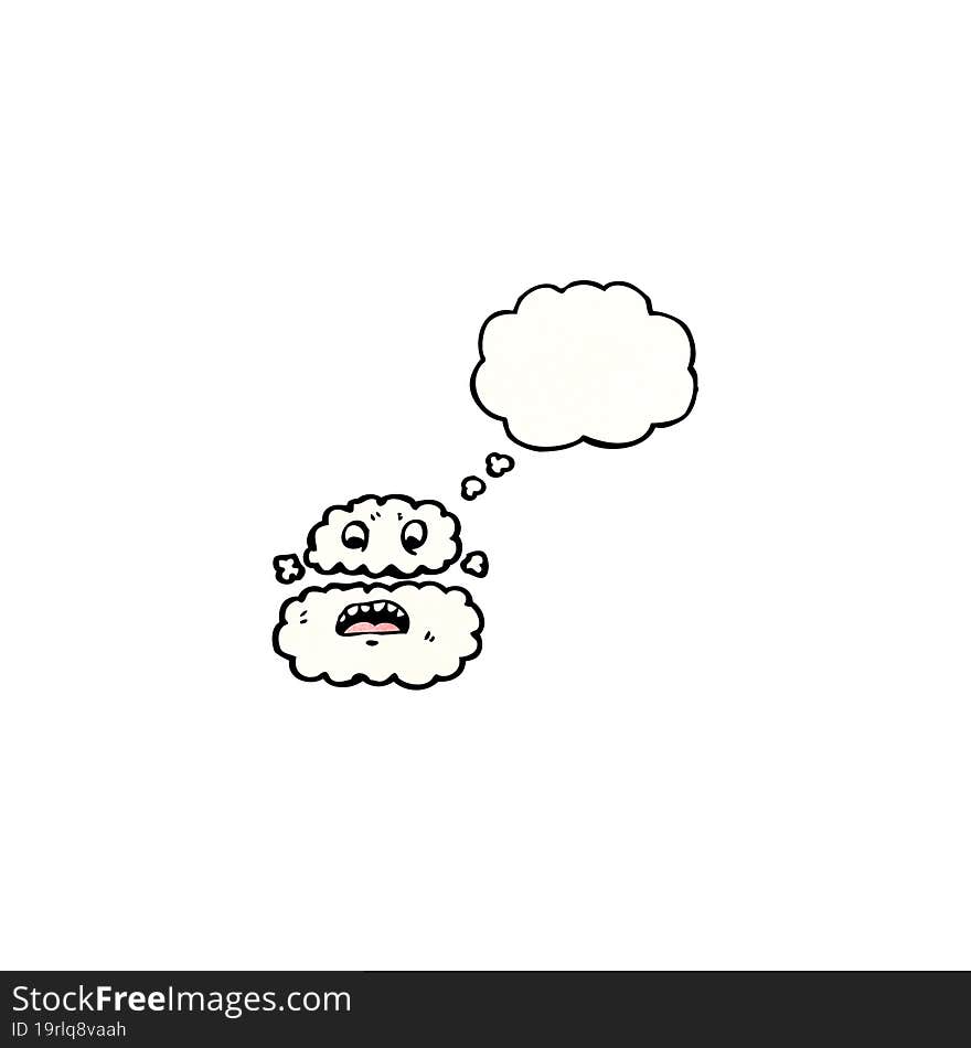 cartoon cloud