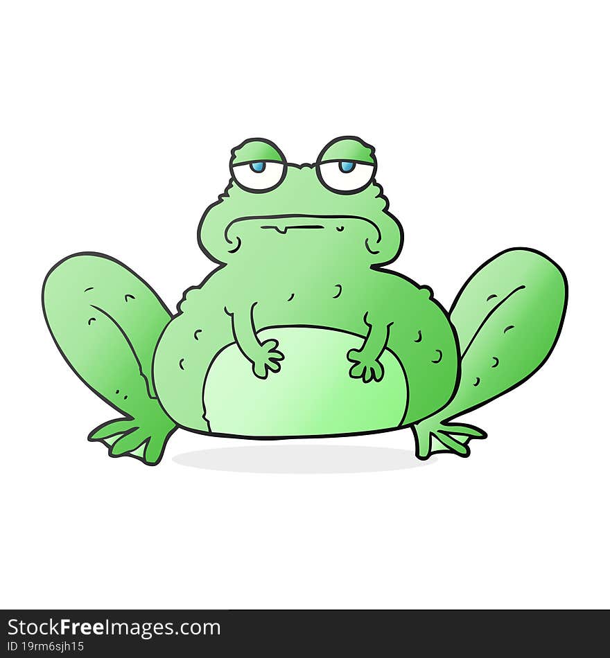 Cartoon Frog