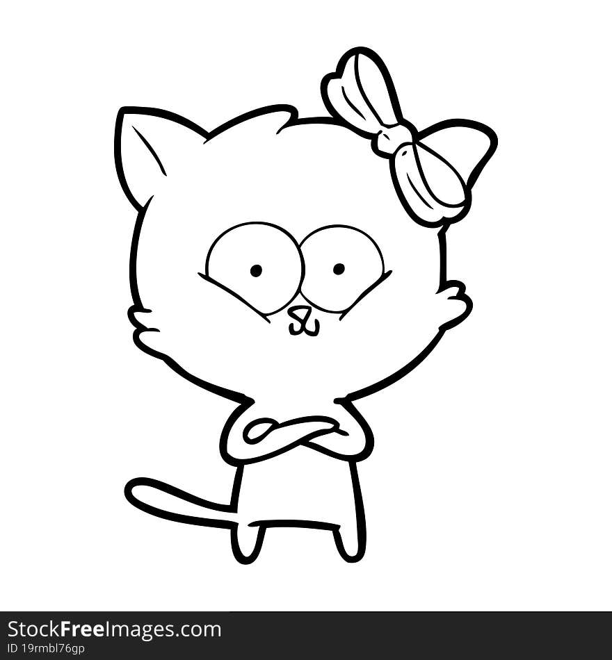 cartoon cat. cartoon cat