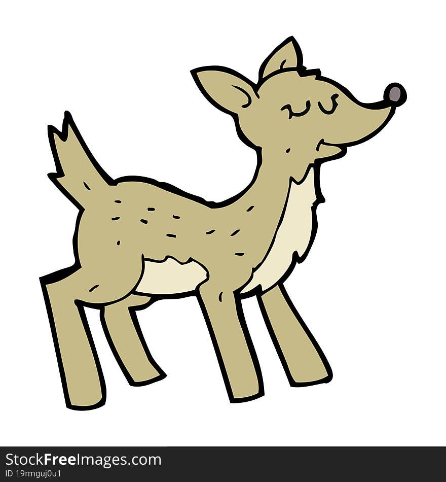 cute cartoon deer