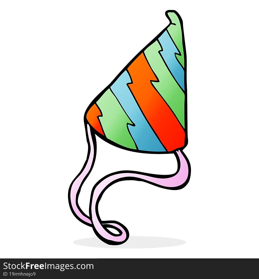 cartoon party hat