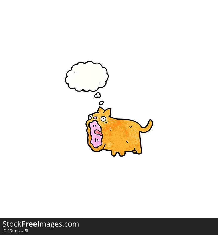 funny cartoon cat