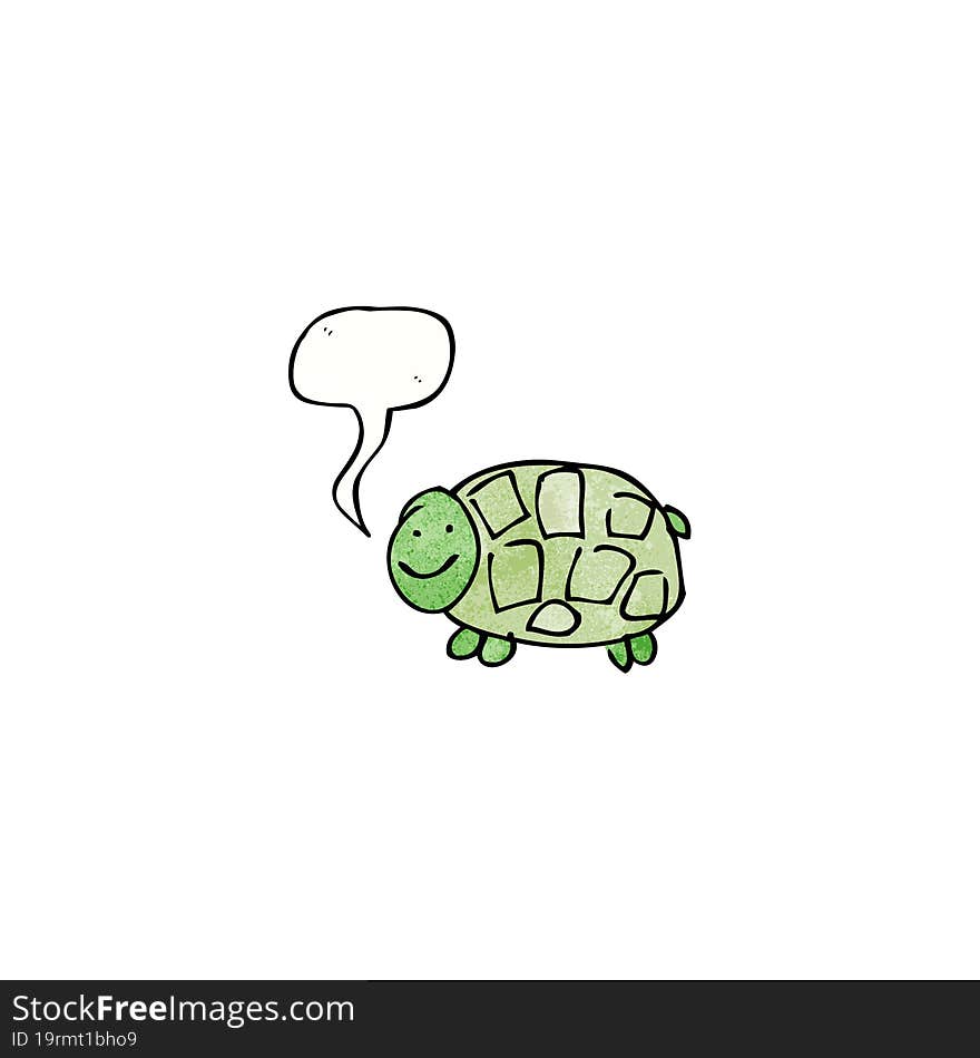 Child S Drawing Of A Tortoise