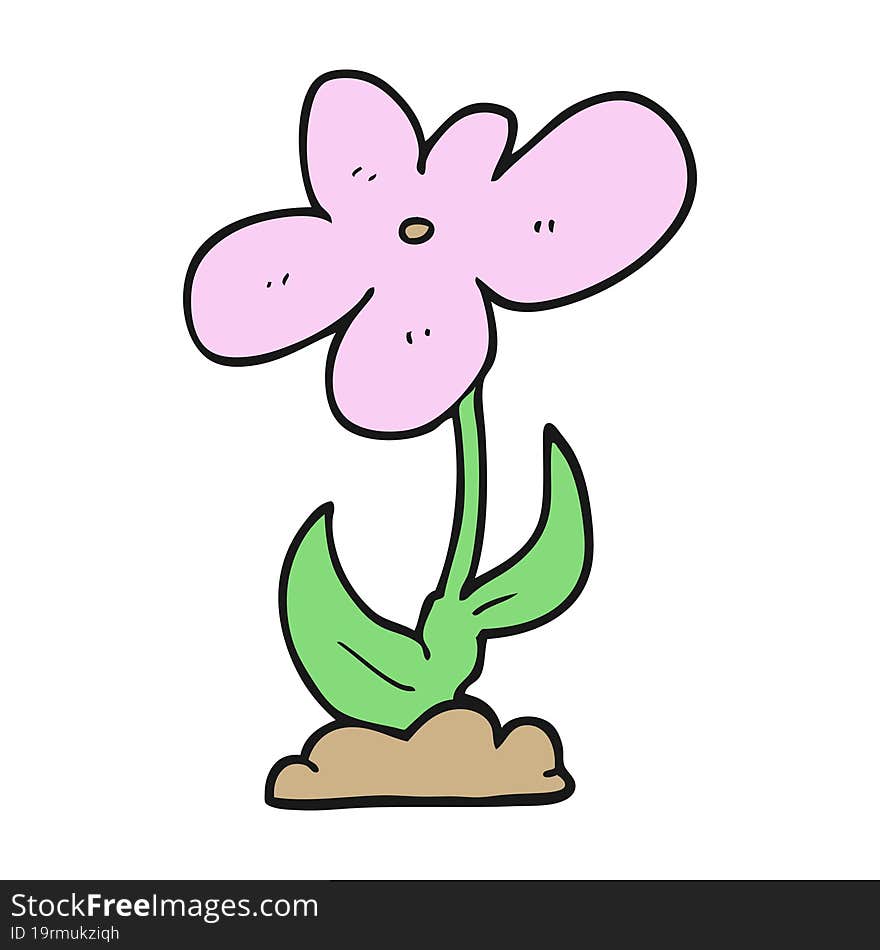 Cartoon Flower