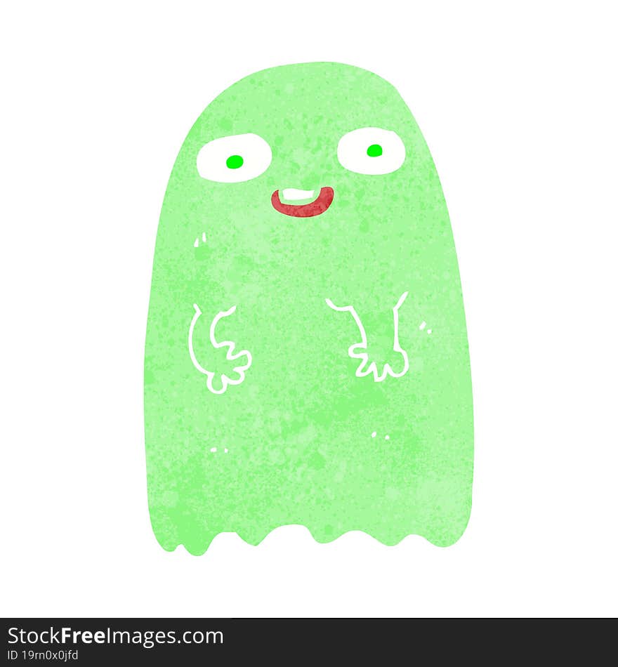 Funny Cartoon Ghost