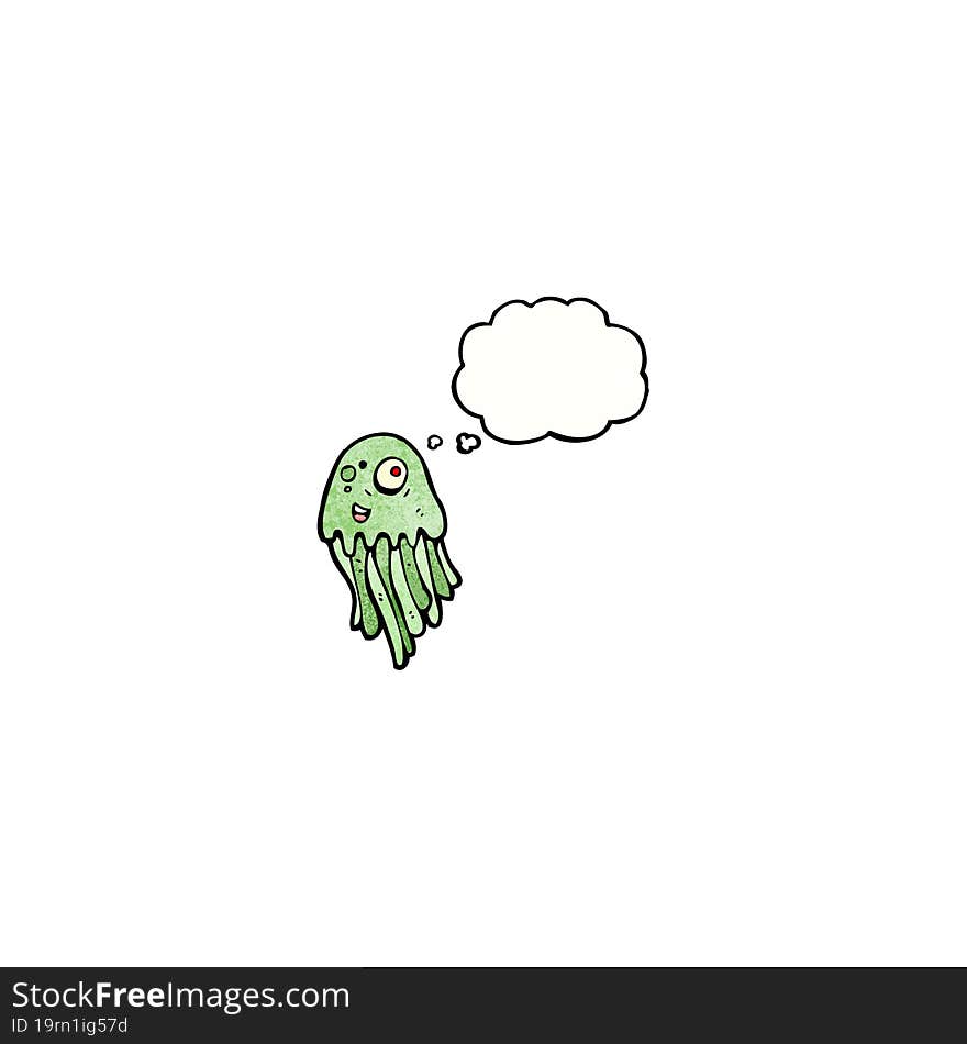 cartoon jellyfish