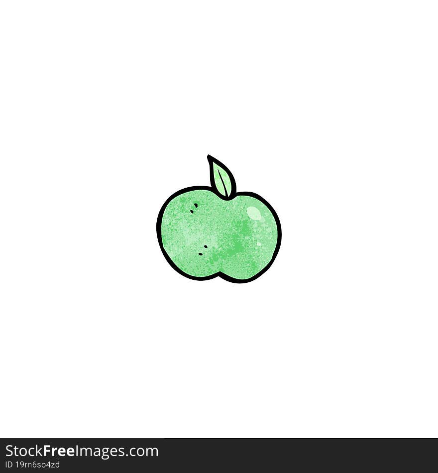 Cartoon Apple