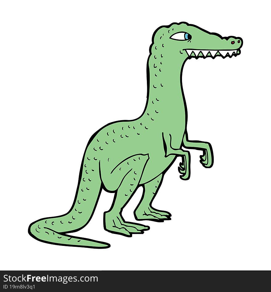 cartoon dinosaur