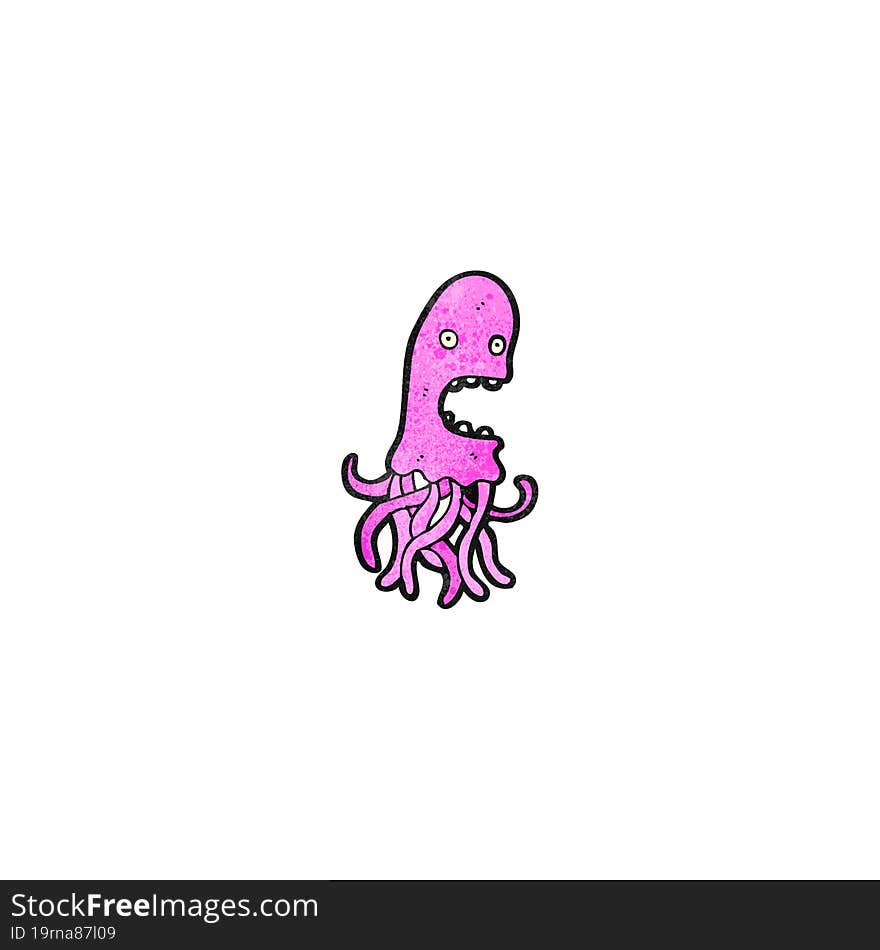 cartoon jellyfish