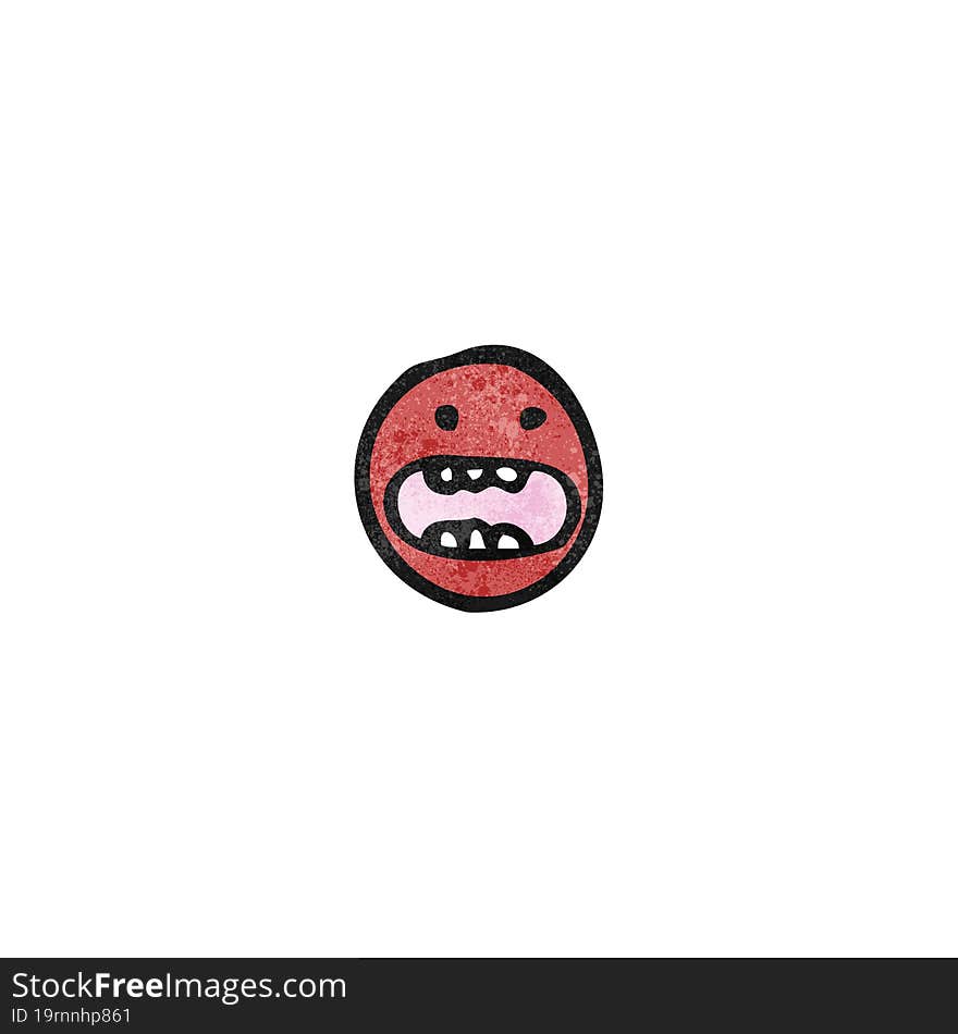 Cartoon Face Symbol