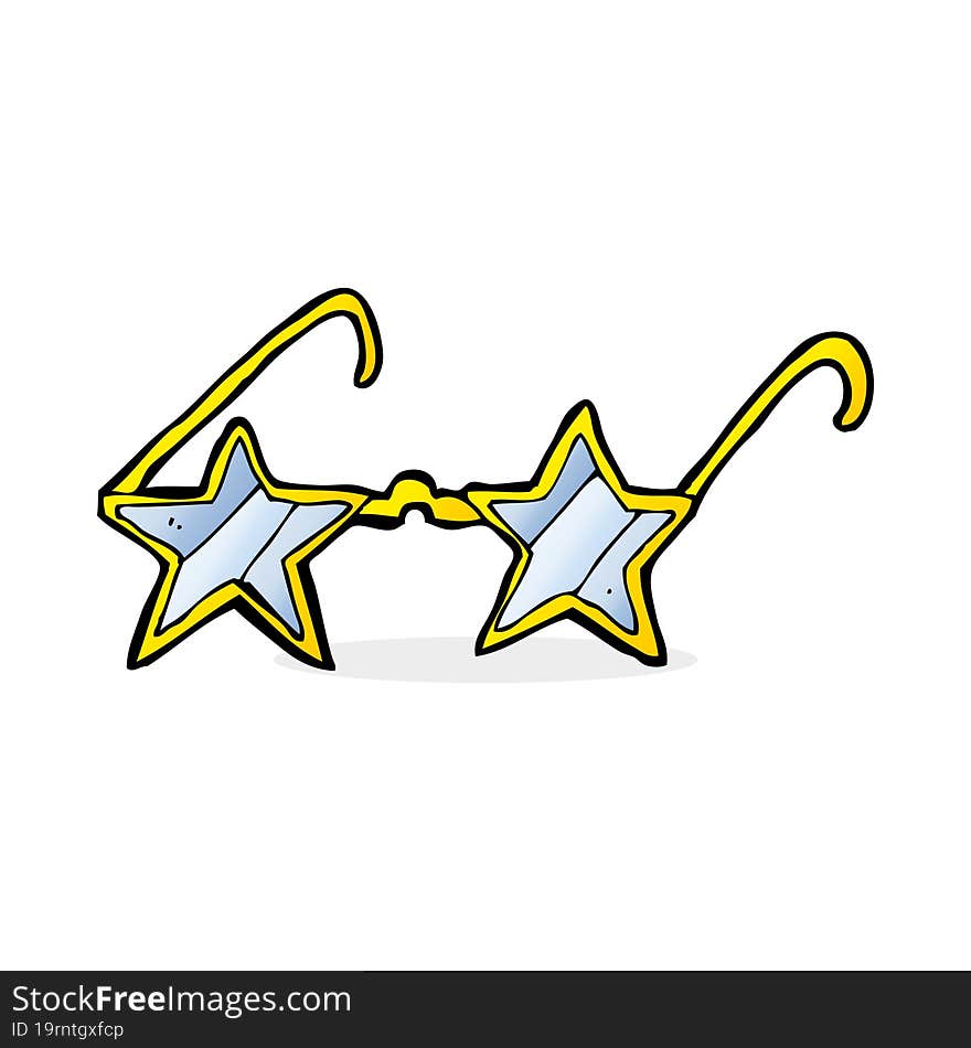 Cartoon Star Glasses