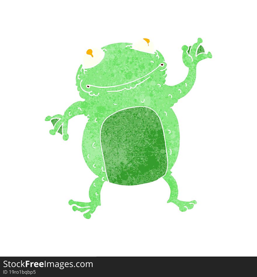 cartoon frog