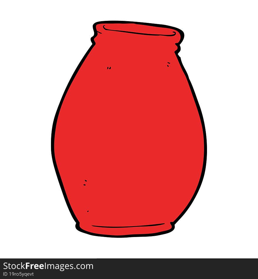 cartoon vase