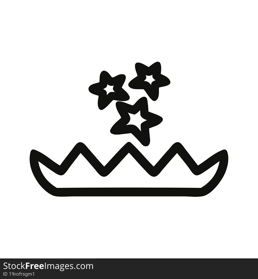 magical flower icon symbol