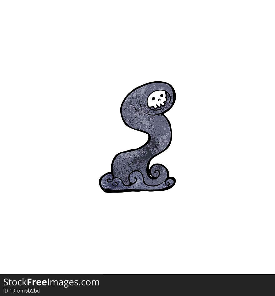 cartoon spooky ghost