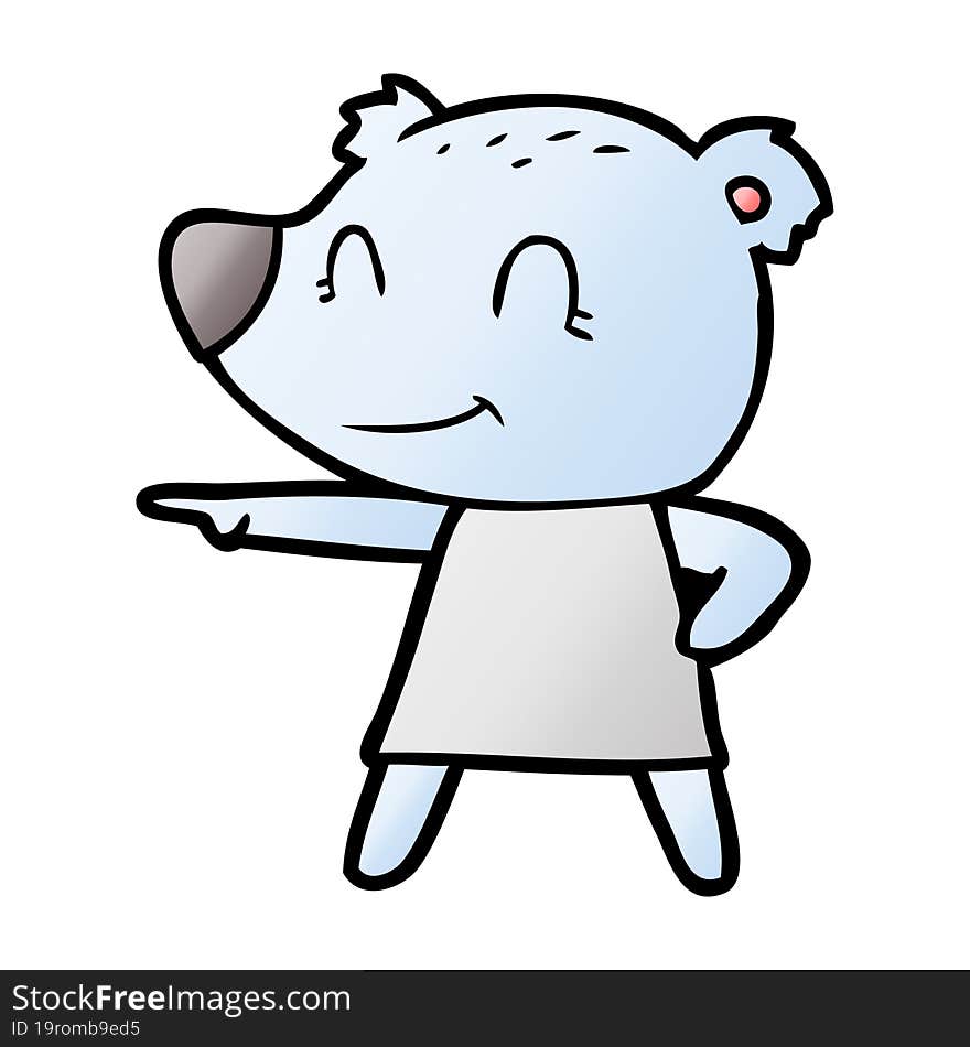 female bear cartoon. female bear cartoon