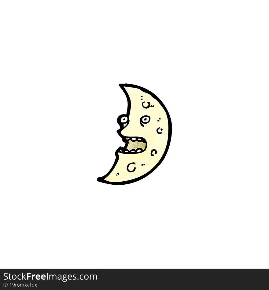 Cartoon Moon