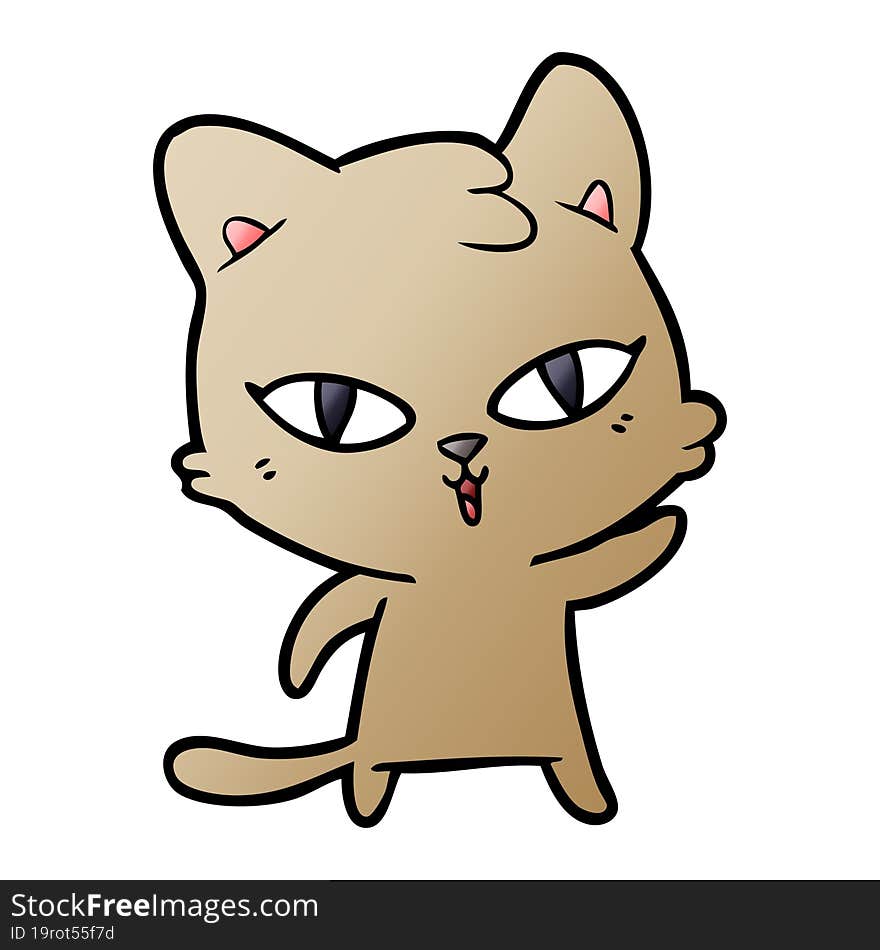 cartoon cat. cartoon cat