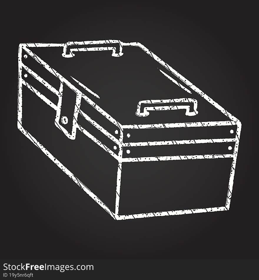 Toolbox Chalk Drawing