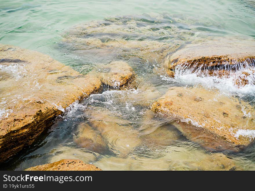 Formation Of Rocks Under The Sea