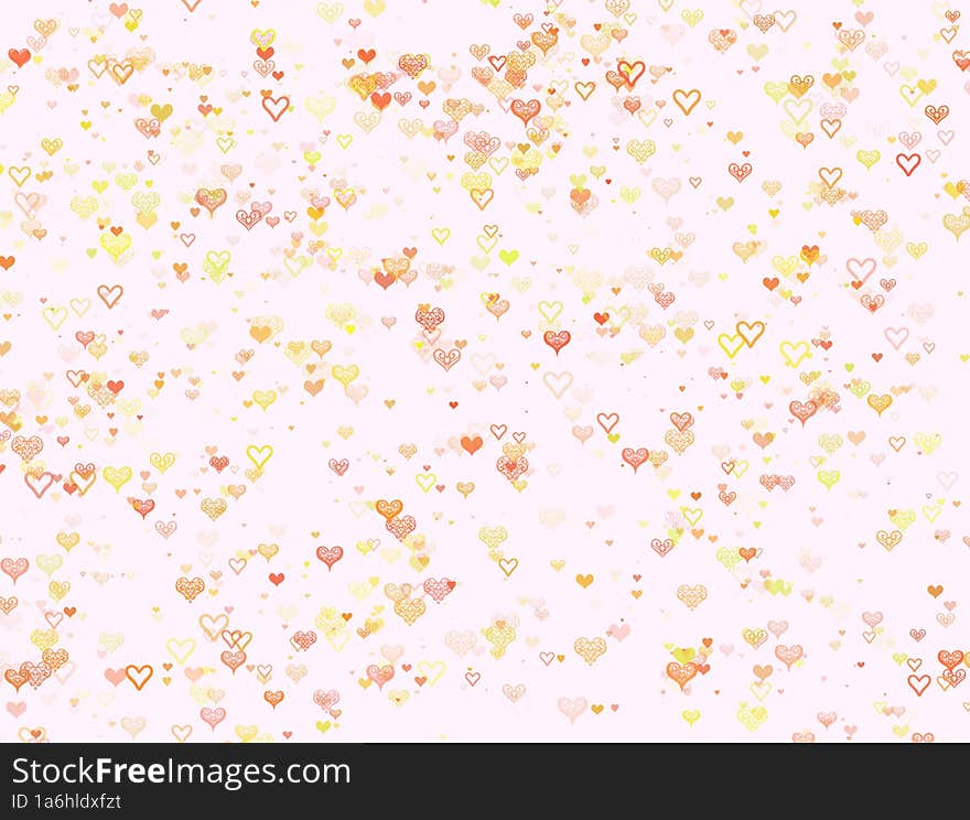 Pink Tiny Loves Background For Wallpaper And Presentation