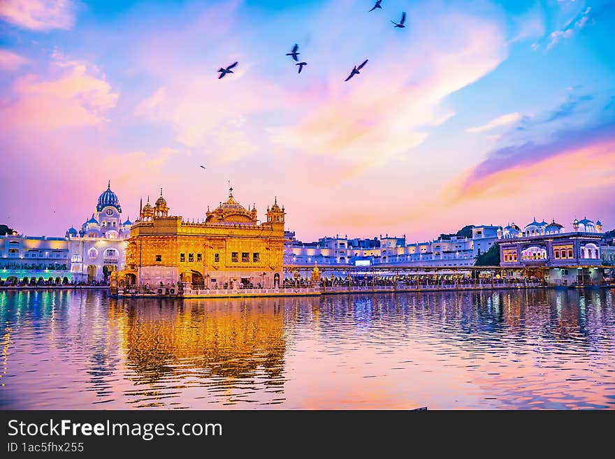 Celebration Of Gurupurab In Golden Temple Amritsar