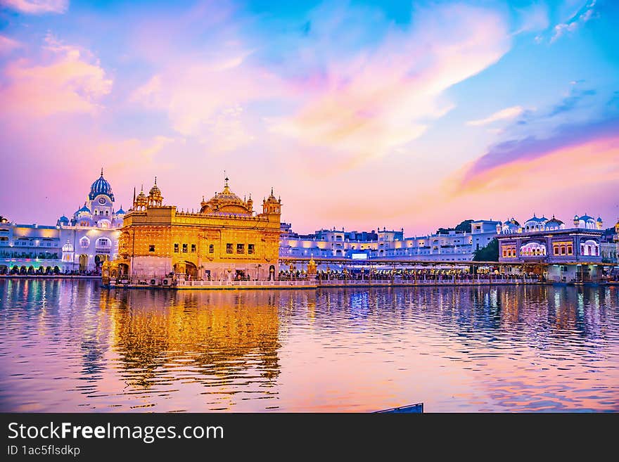 Celebration Of Gurupurab In Golden Temple Amritsar