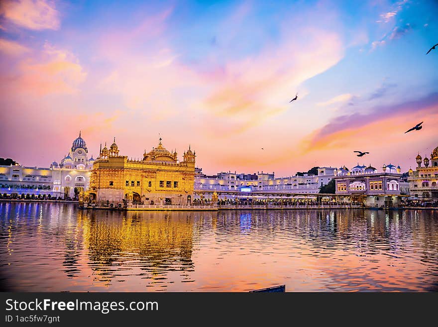 Celebration Of Gurupurab In Golden Temple Amritsar