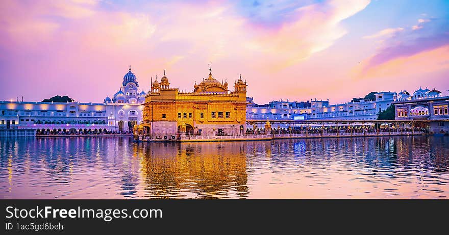 Celebration Of Gurupurab In Golden Temple Amritsar