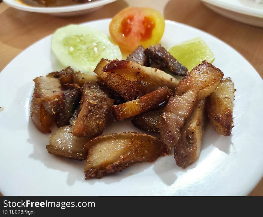 Bataknese Grilled Pork For Lunch