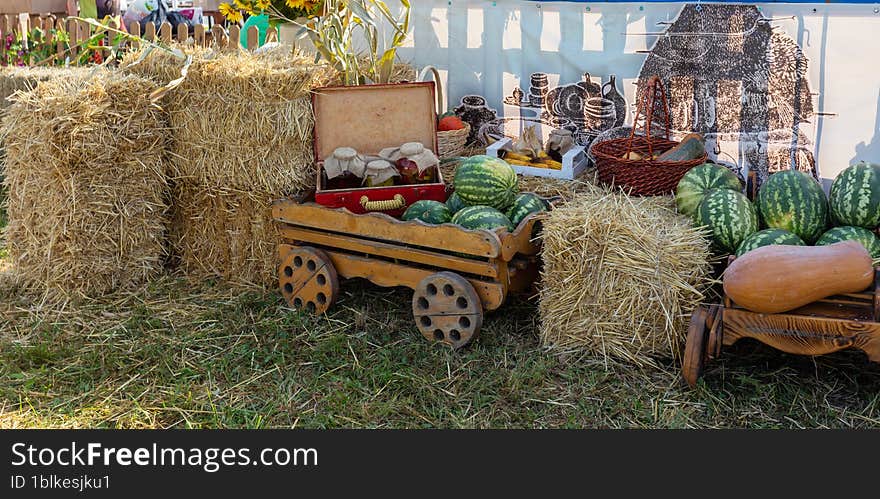 Maykop,Adygea, Russian Federation 08.27.2022 : Cheese festival, ethnic festival of the peoples of the Caucasus for the preservatio