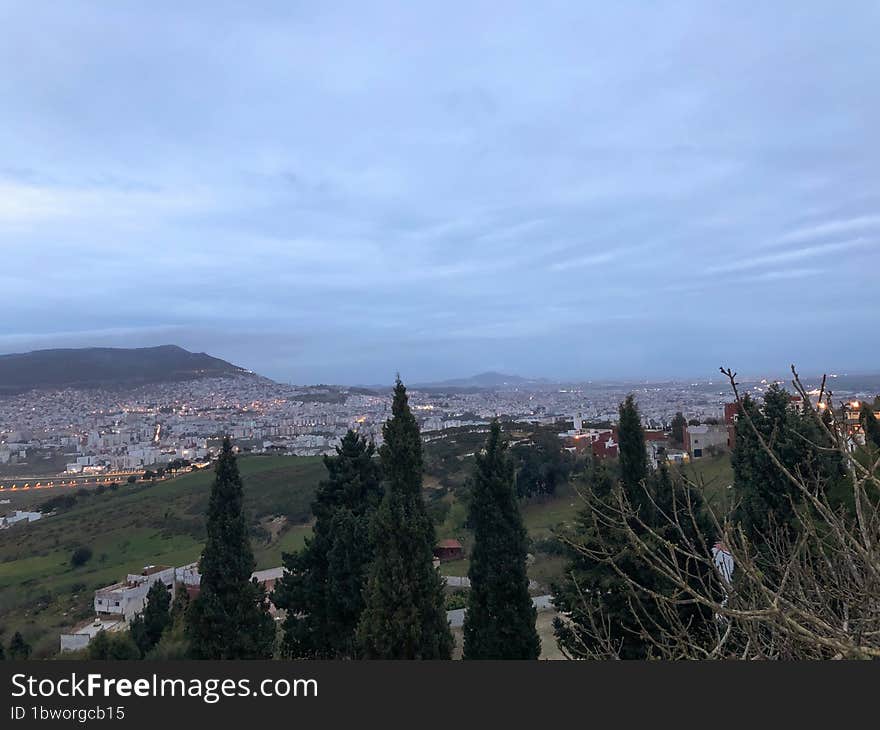 Panoramic View Of Tetouan City