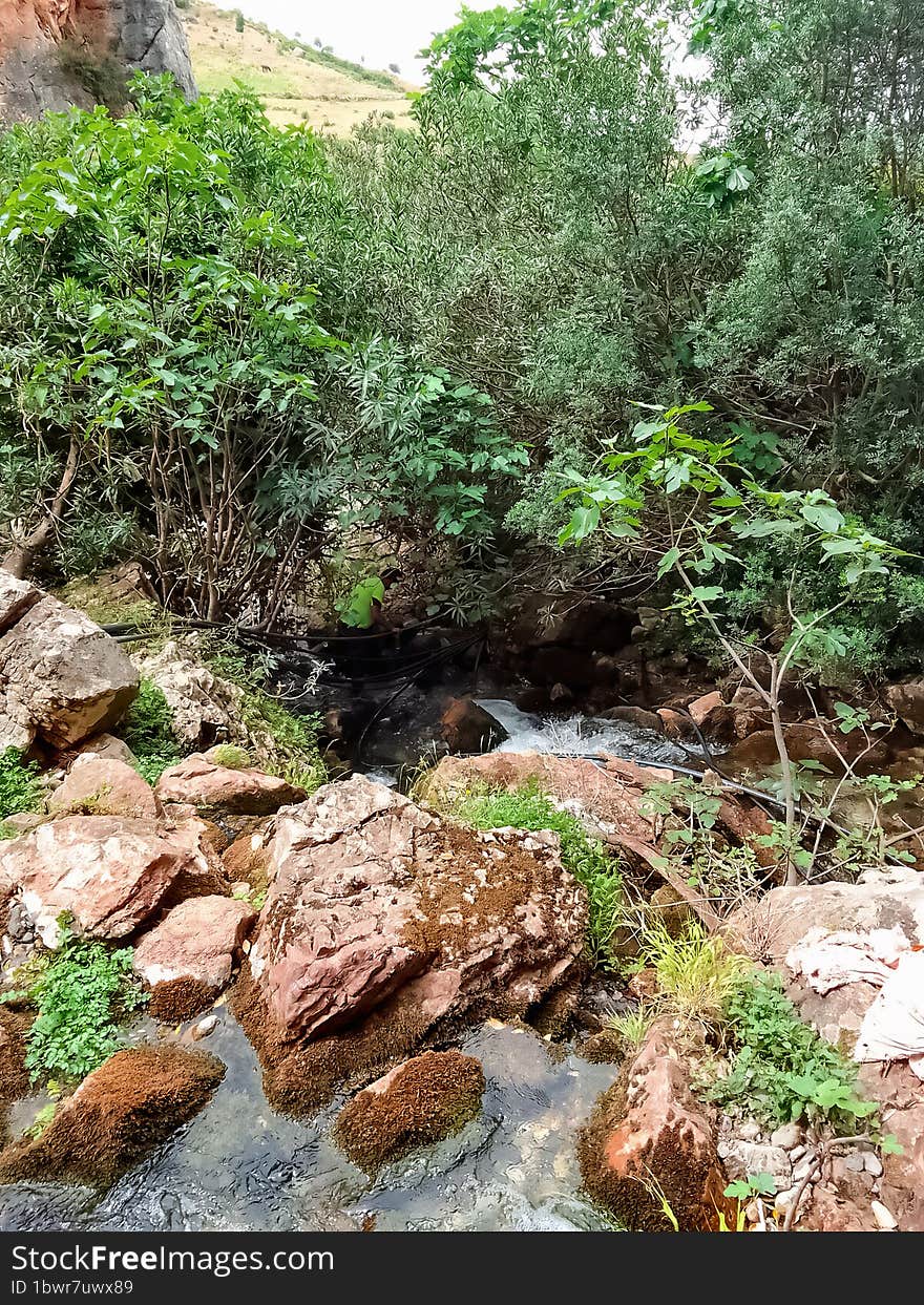 Water Flows In The Valley