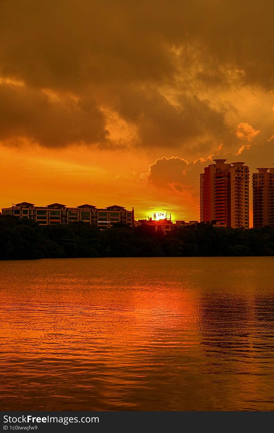 SUNSET AT THE MINES BEACH RESORTS