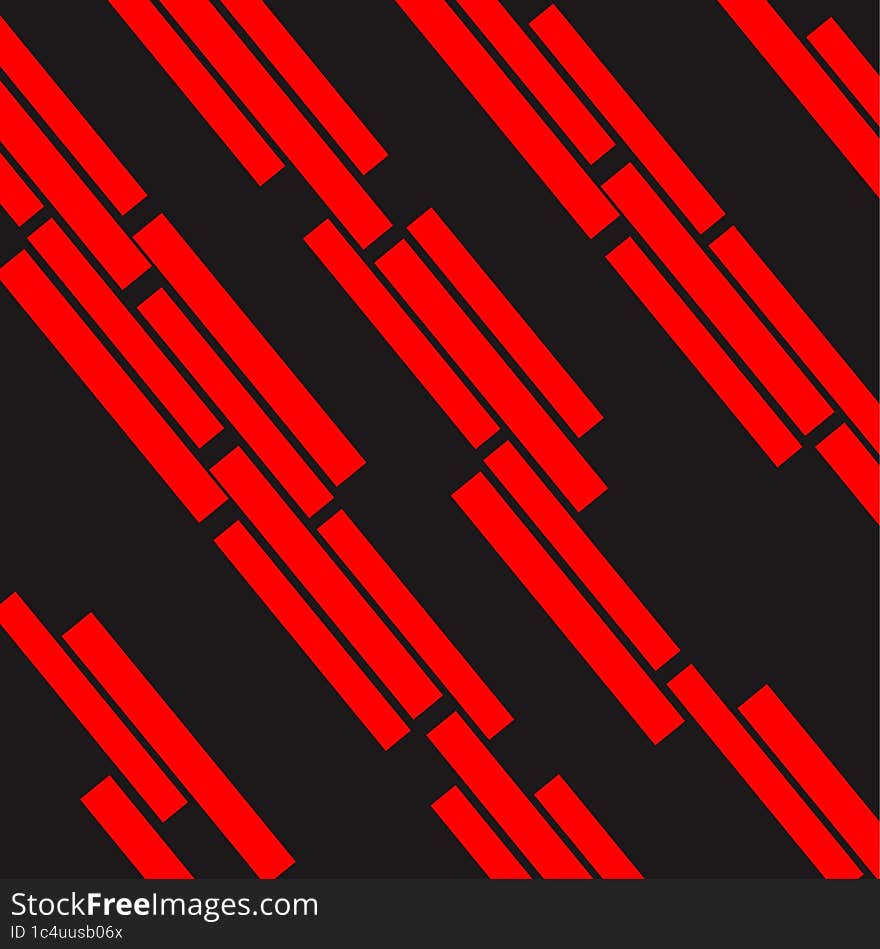 black backround with red rectangle