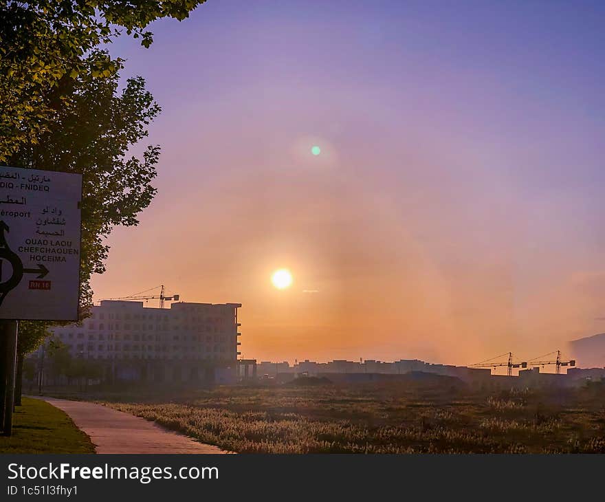 Timeless beauty of sunrise from a new and unforgettable perspective