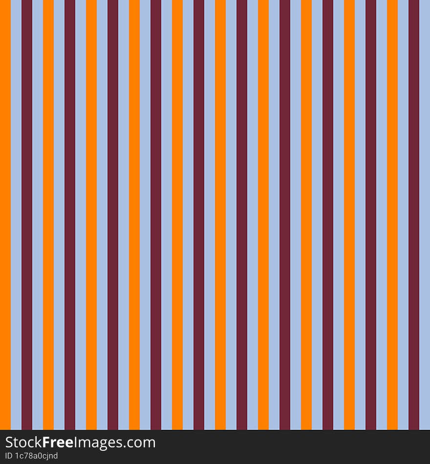 Orange, blue and violet vertical stripes background