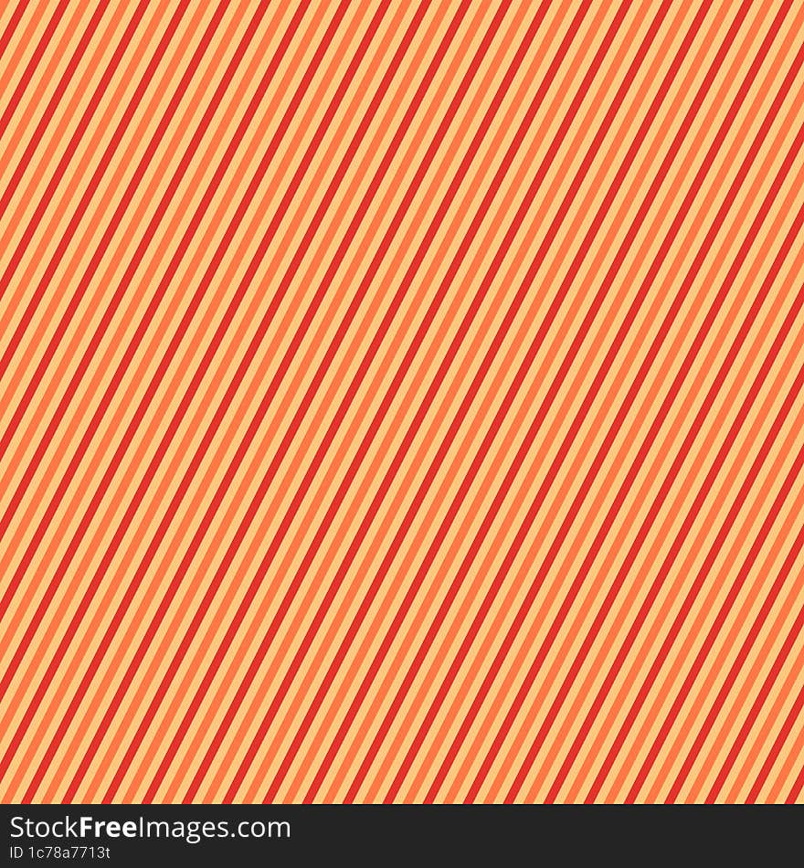 Orange And Brown Incline Stripes Background