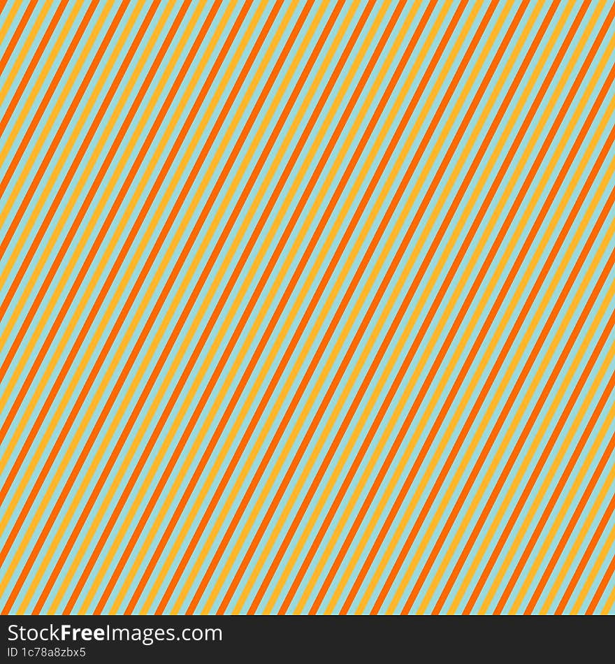 Orange, brown  and blue incline stripes background