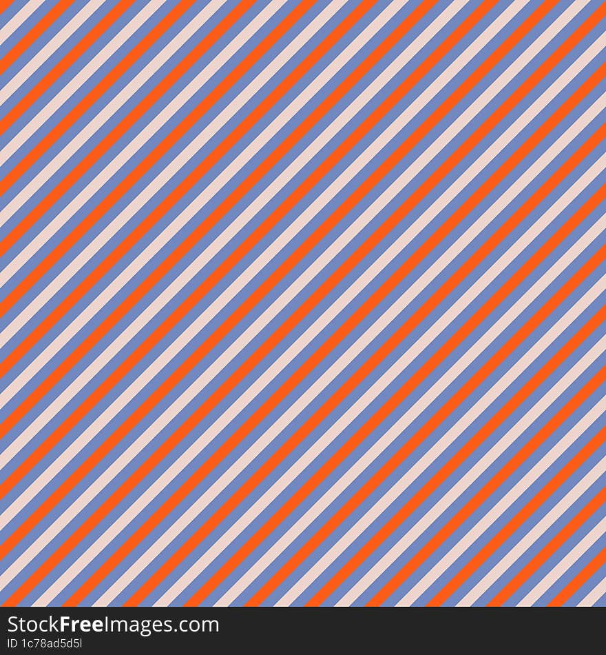 Orange and navy-blue diagonal stripes background