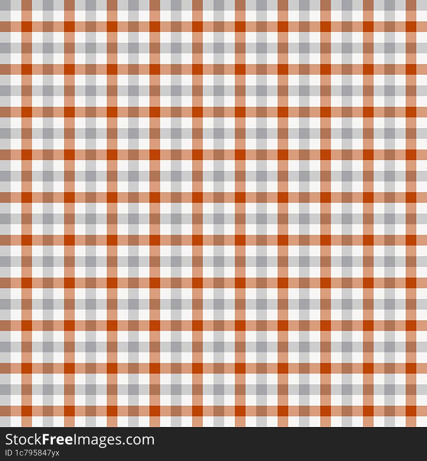 Gray and brown gingham backgrounds for tablecloth, dress, skirt, napkin, paper