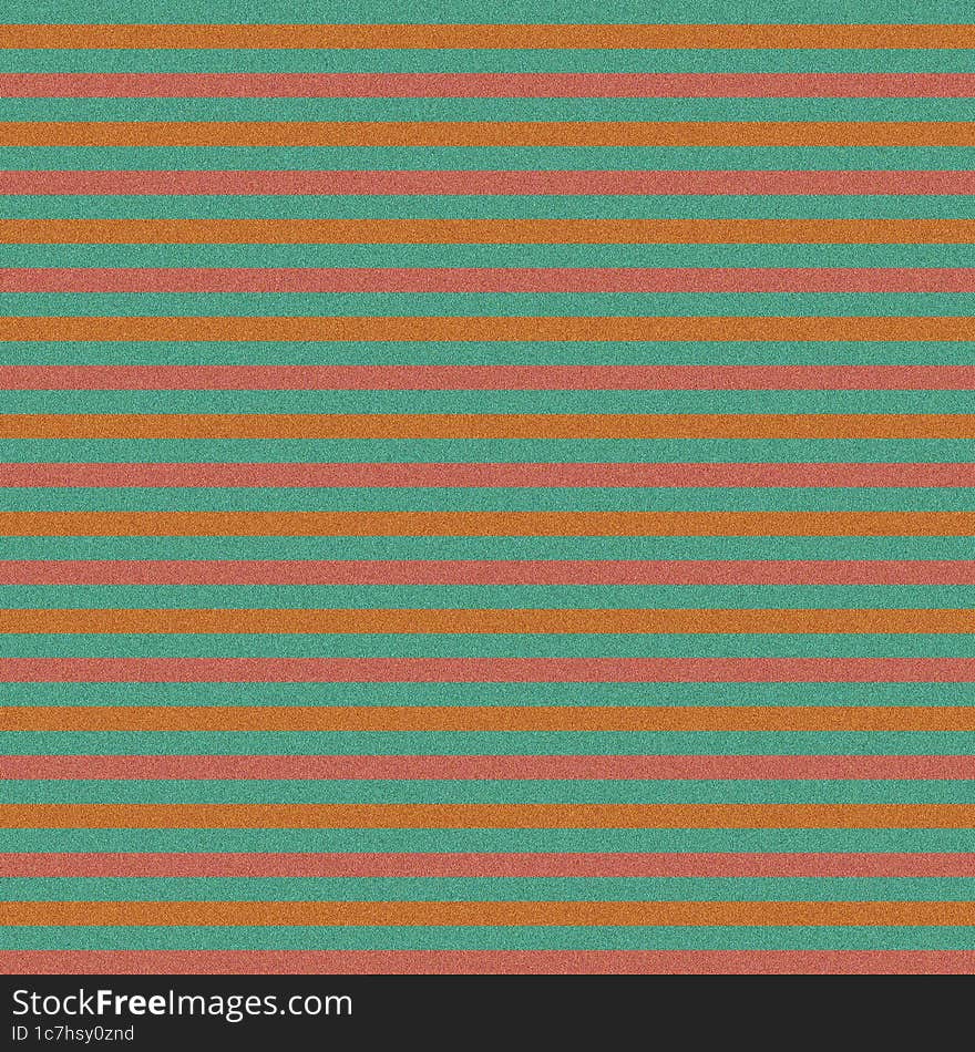 Texture surface effect stripe background, orange and green