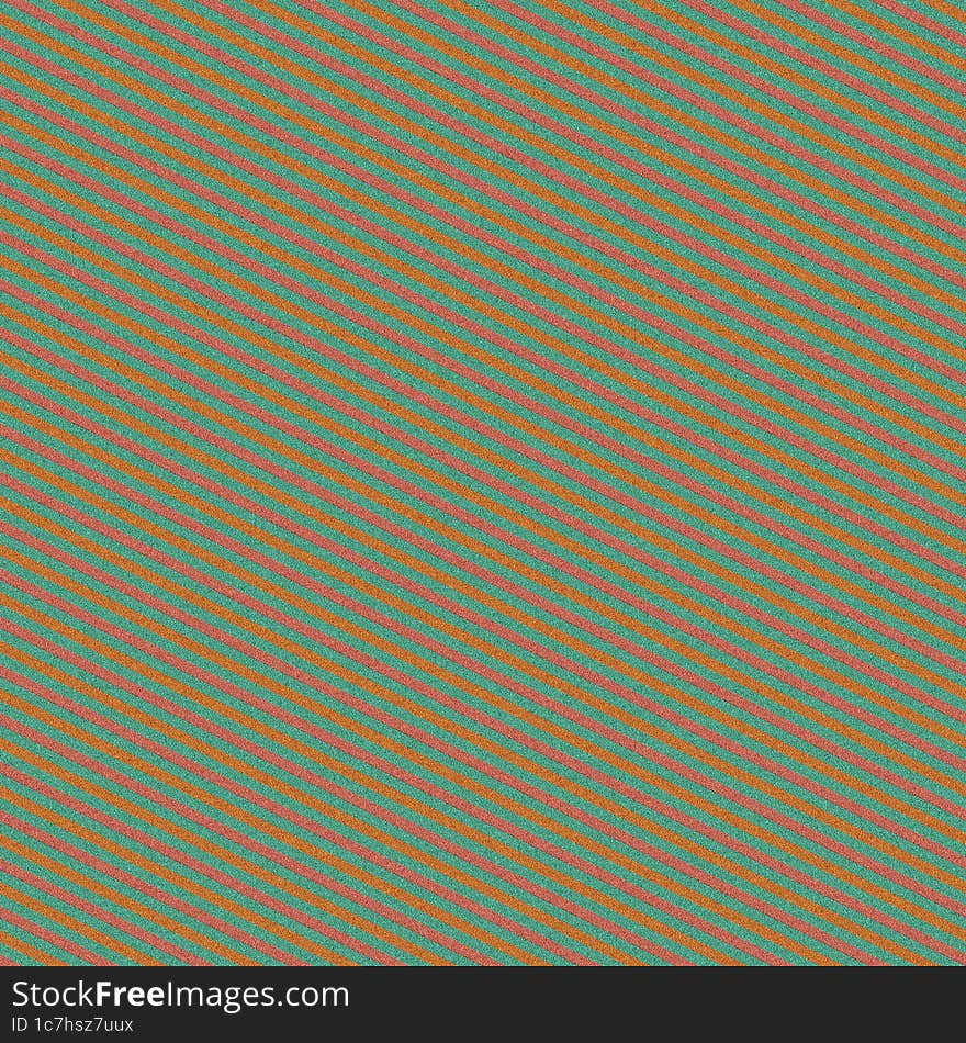 Texture Surface Effect Stripe Background, Orange And Green